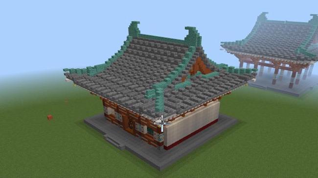 我的世界中式建筑房顶