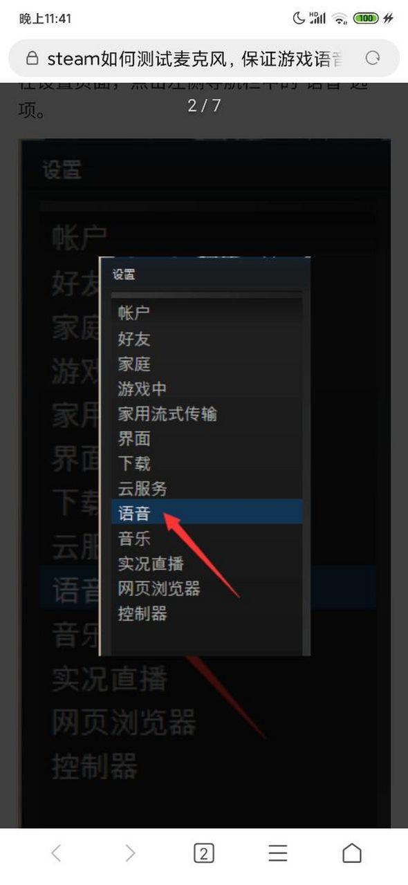 steam怎么开语音