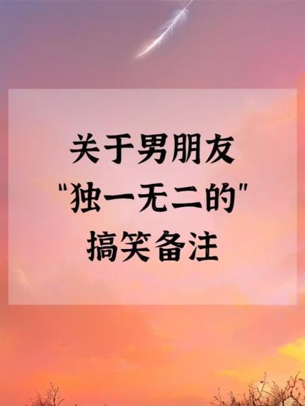 独一无二的对象备注