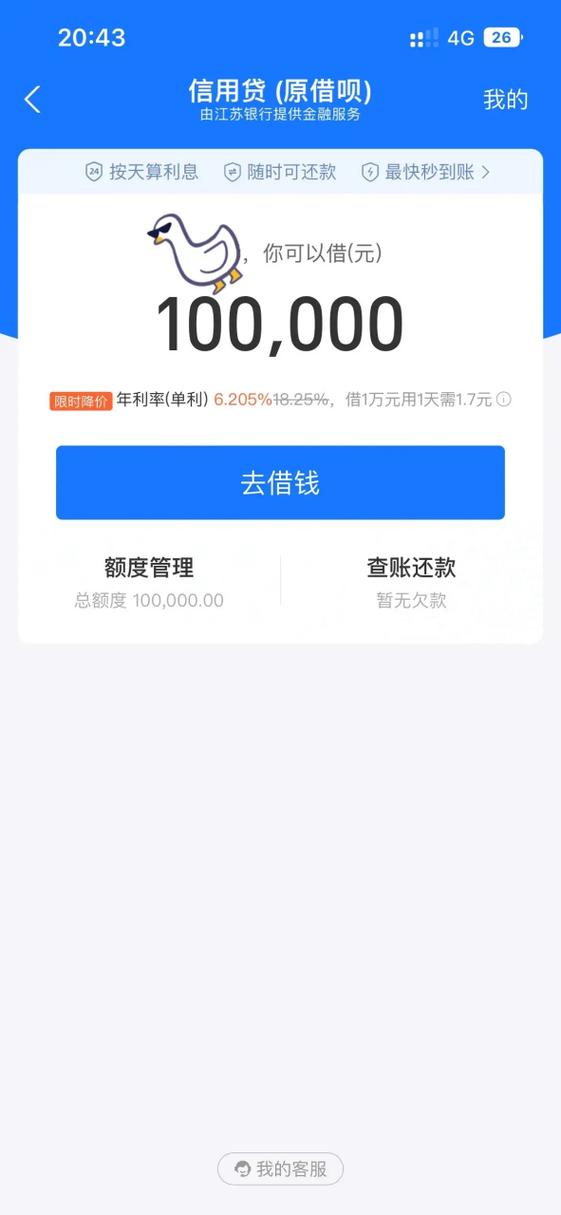 借呗只要有额度就能借吗缩略图