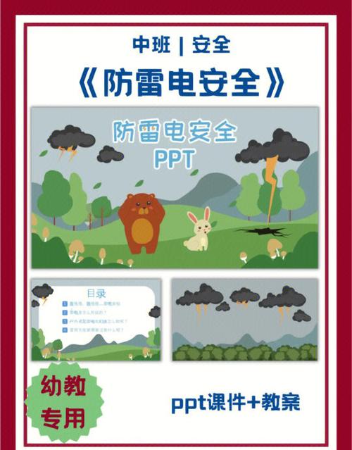 防雷电安全知识幼儿园