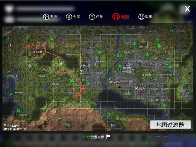 dysmantle墓地分布图