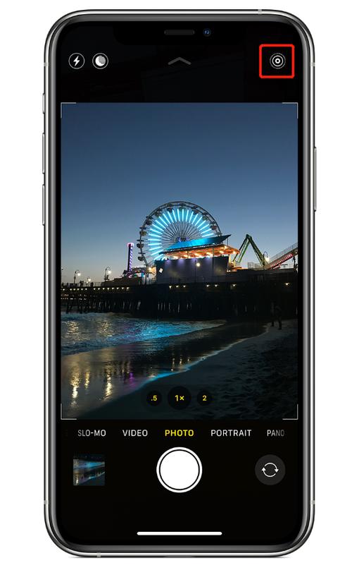 iPhone手机拍照