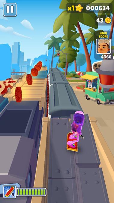 地铁跑酷牛津版内置菜单叶烸原创图标