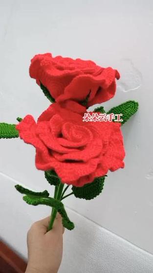 超大玫瑰花钩针缩略图