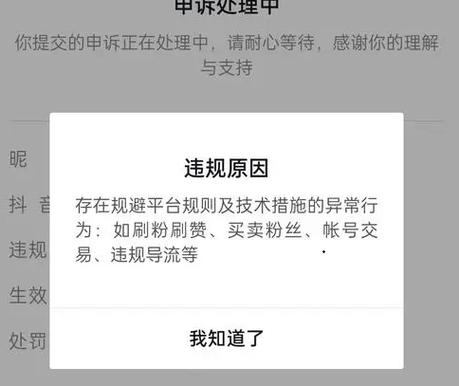抖音账号异常多久能恢复正常游戏截图