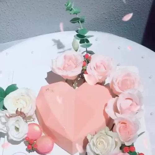 钻石心形慕斯蛋糕教程
