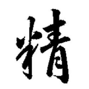 精字行书图片