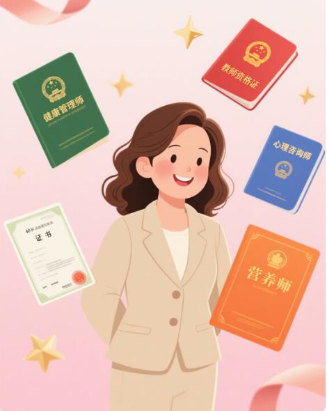 适合40岁女人考的证书截图