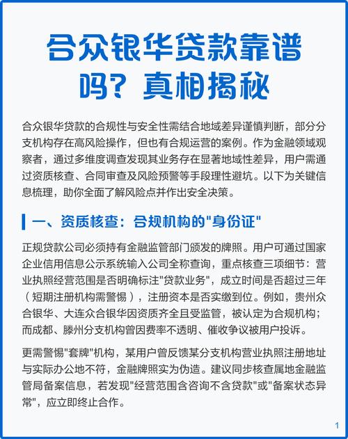 合众银华贷了15万,突然打电话截图