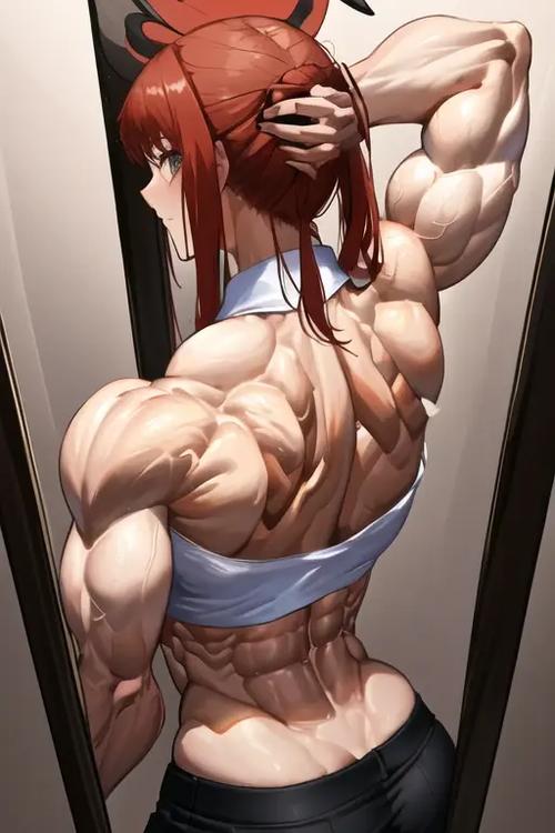 筋肉娘肌肉变大视频教程