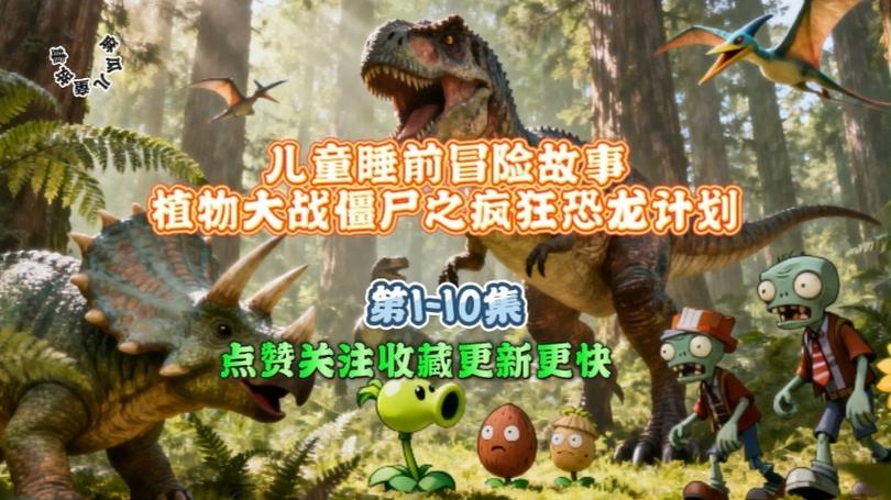 植物大战僵尸之疯狂恐龙计划故事