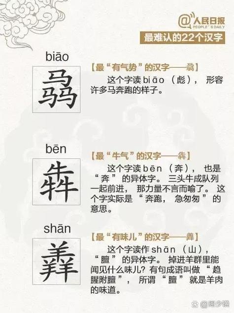 史上最难认出的字