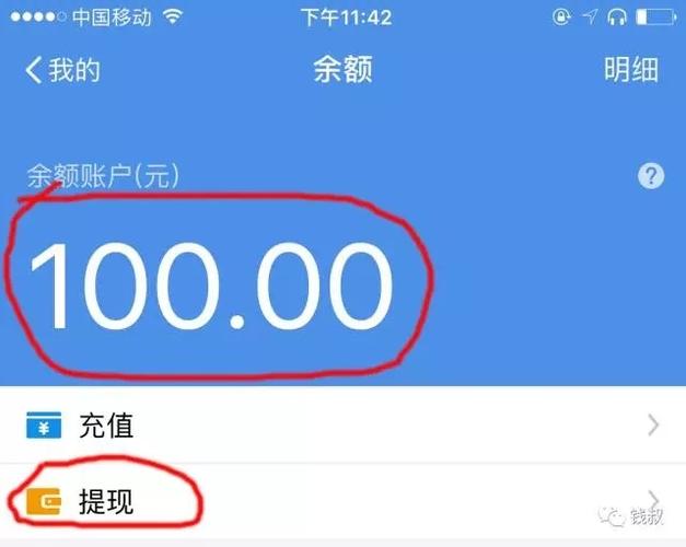 支付宝余额提现免费图标