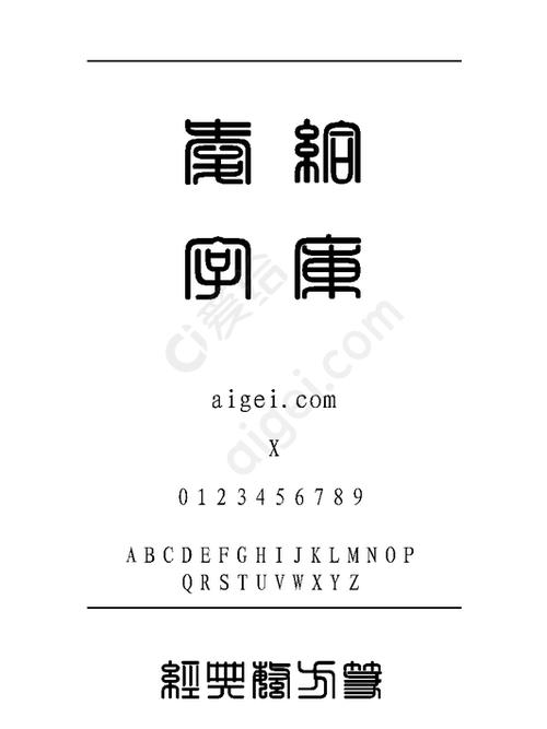经典繁方篆生成器