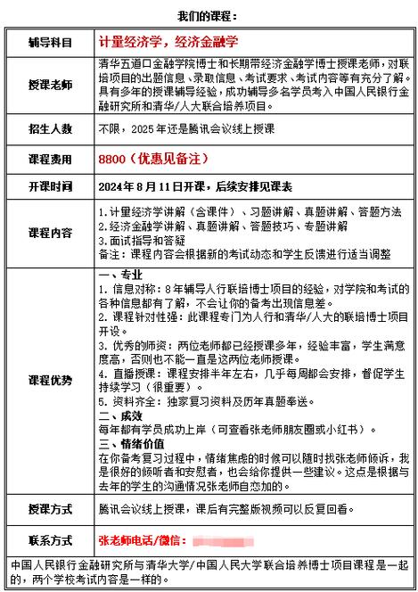 金融学博士课程