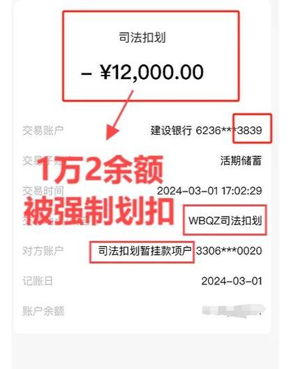 银行卡强制扣划的流程