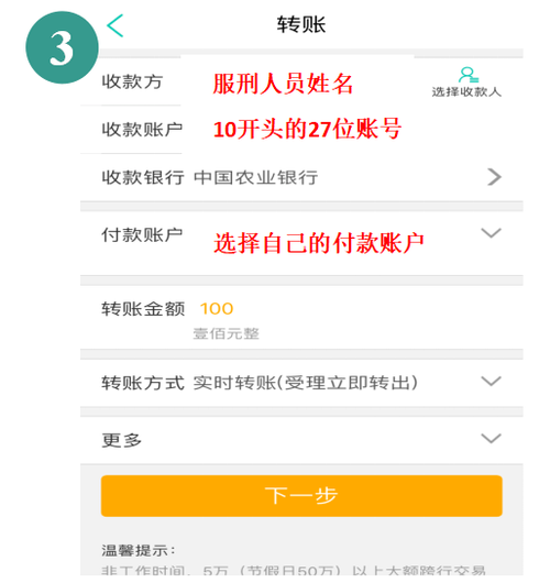 农业银行掌上银行转账游戏截图
