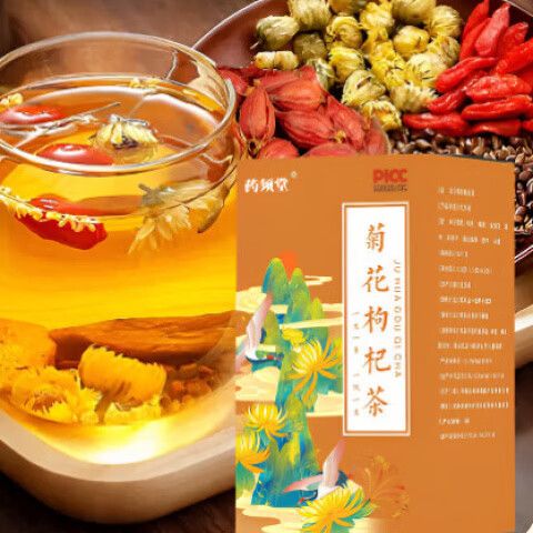 金银花菊花茶牛蒡的功效与作用