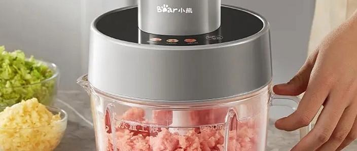 绞肉机绞肉怎样调粗细