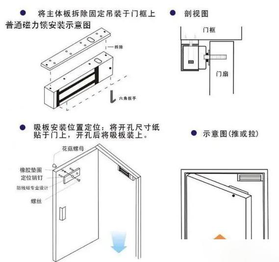 磁吸静音门锁安装视频缩略图