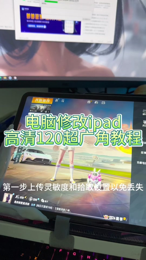 ipadpro120帧怎么开