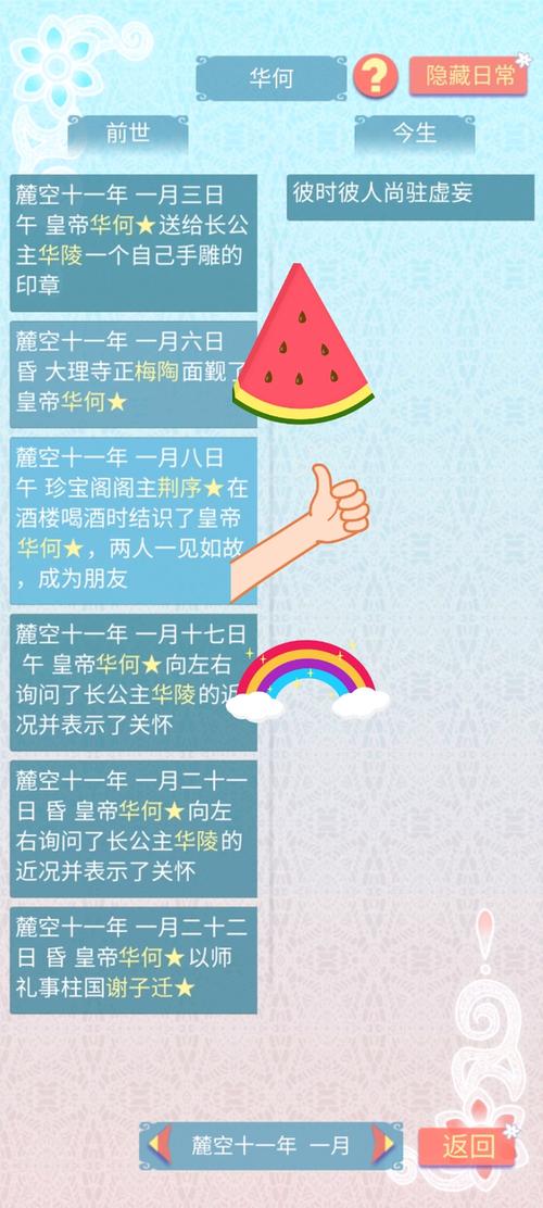 重生长公主的日常攻略游戏截图
