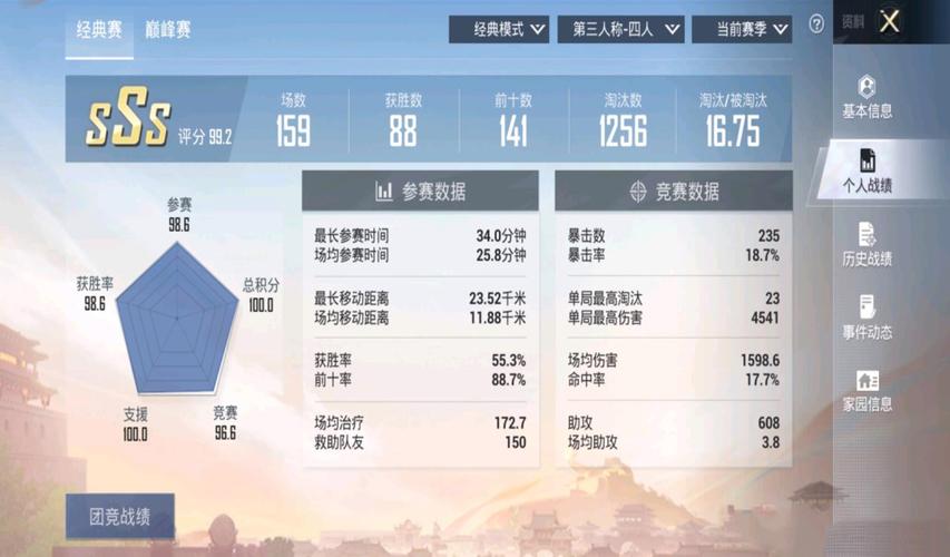 和平精英最高等级截图