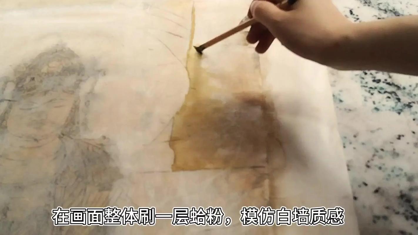 字画撕破了怎么修补