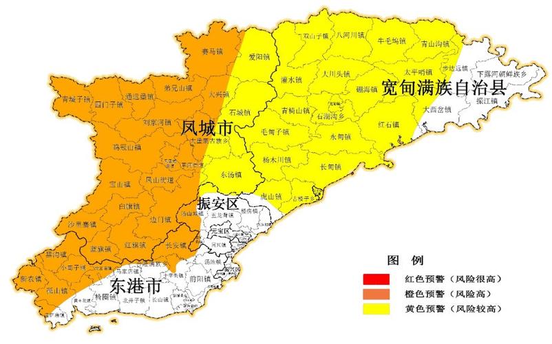 丹东市城区地图