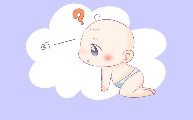 小宝宝盯着你看