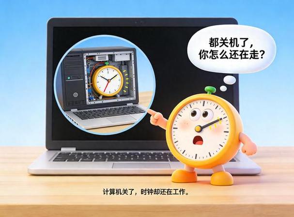电脑关机电源键还亮着风扇在转