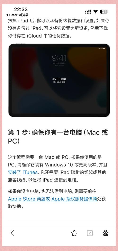 ipad强制解锁方法