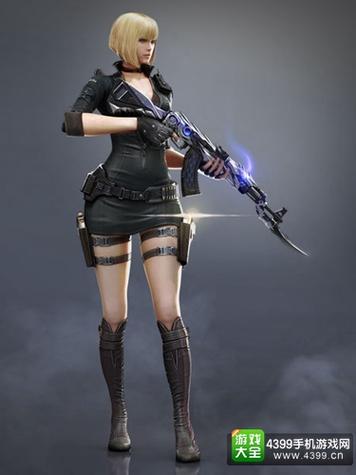 枪战游戏最美女角色