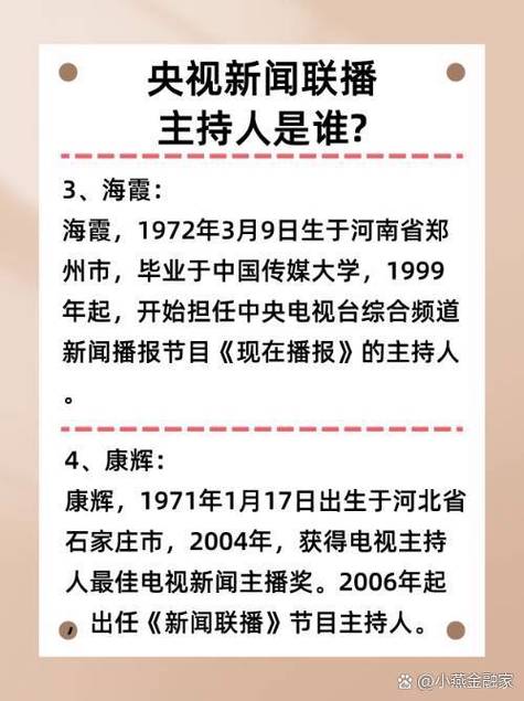 央视新闻频道男播音员全名单