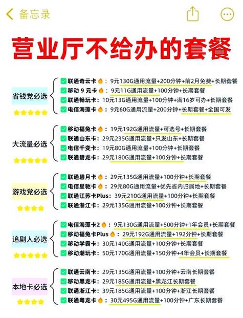 移动卡8元套餐详细介绍缩略图