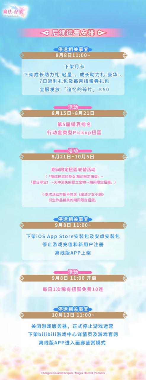 魔法纪录停服后还能玩吗