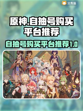 哪里买原神自抽号游戏截图