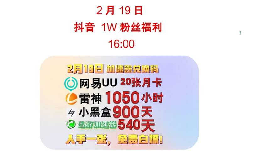 迅游svip兑换码2024