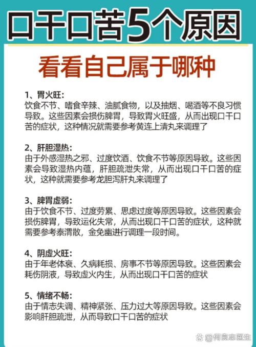 怎么治疗口干舌燥