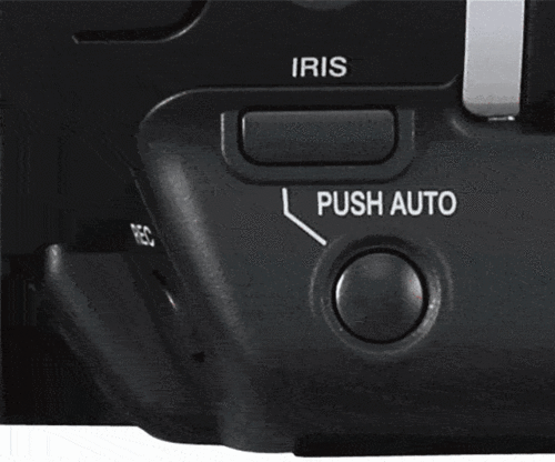 摄像机的光圈在哪里调