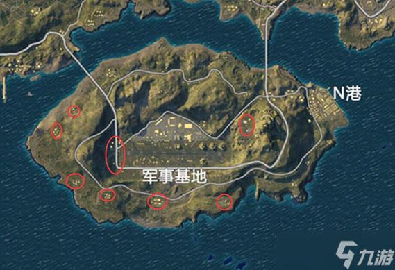 和平精英海岛地图哪里最高