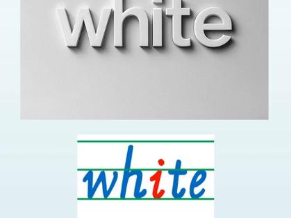 white用英语怎么读