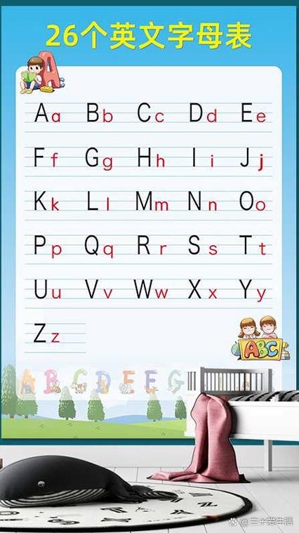 英文字母与中文字幕的对照表截图