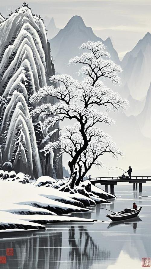 雪景图片带文字图片缩略图
