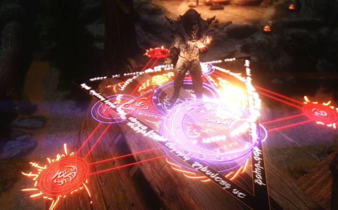 上古卷轴5启示录魔法替代原版魔法了