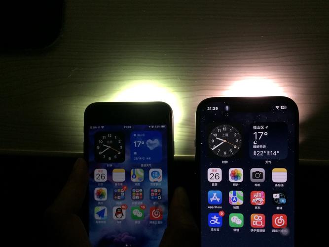 iPhone闪光灯颜色