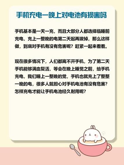 晚上给手机充电一晚上好吗