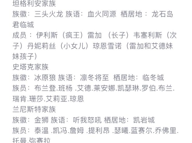 权力的游戏全部福利时间表