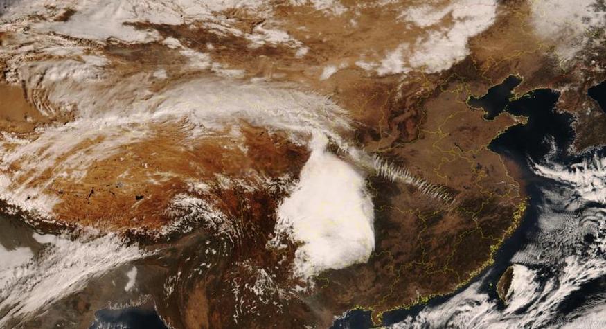 全球气象实时卫星云图截图